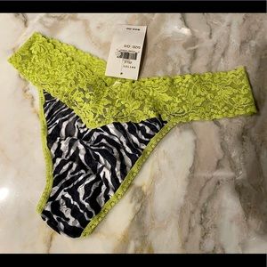 Hanky Panky Zebra Print Original Rise Thong